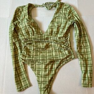 Sienna Swim, Malibu Surf Suit - Plaid, size M